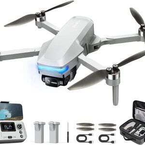 GPS Drone 4K Camera for Adults, Under 249g, 45 Mins Flight, Beginner Foldable